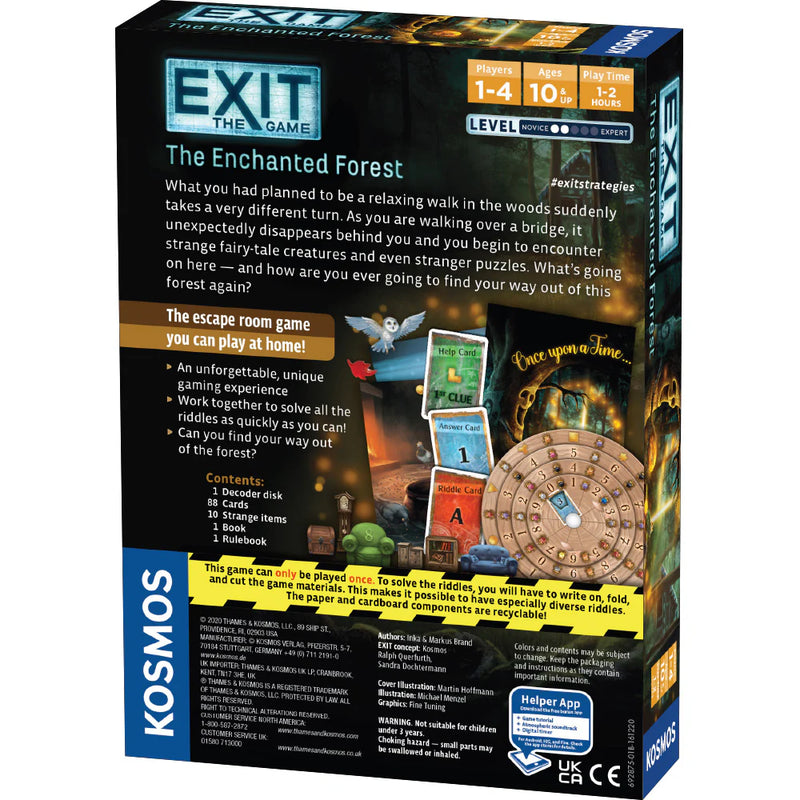Exit: The Enchanted Forest (2020) Board Games Kosmos   
