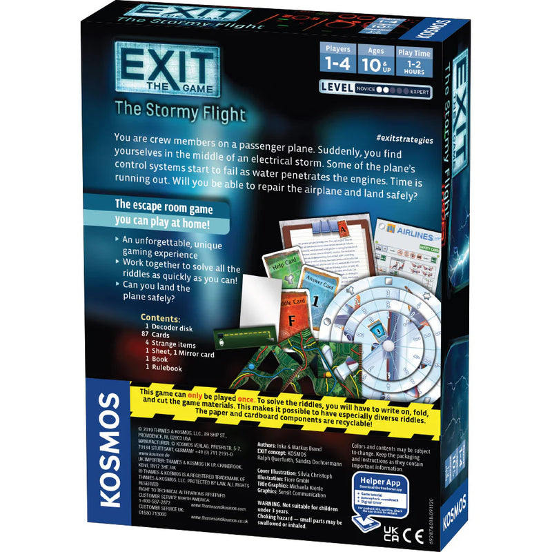 Exit: The Stormy Flight (2020) Board Games Kosmos   