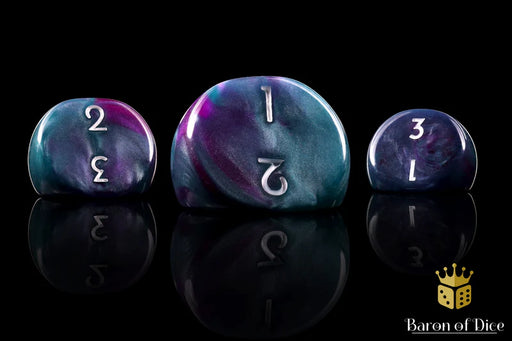 Baron of Dice: "Infinity" D3 Dice 5 Pack Dice & Gaming Accessories Baron of Dice