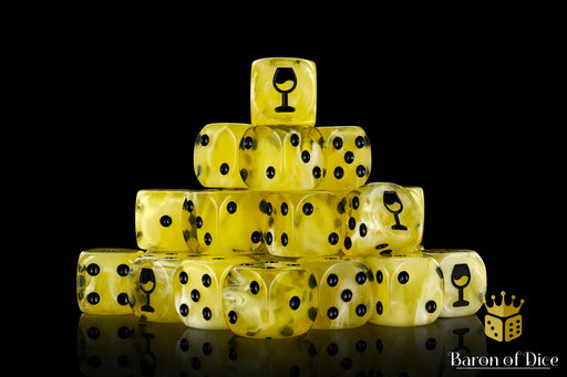 Baron of Dice: "Mixed Wine" 25x16mm Round Corner Dice Dice & Gaming Accessories Baron of Dice