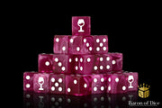 Baron of Dice: "Mixed Wine" 25x16mm Square Corner Dice Dice & Gaming Accessories Baron of Dice