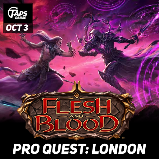 Flesh and Blood Pro Quest: London - Booster Draft (Oct 3) Event Taps Games