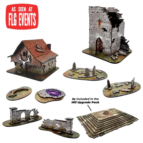 FLG Full Color Terrain: Fantasy Farm w/Hills Terrain FLG