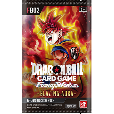Dragon Ball Super Fusion World: Blazing Aura [FB02] - Booster Pack Dragon Ball Super Sealed Dragon Ball Super   