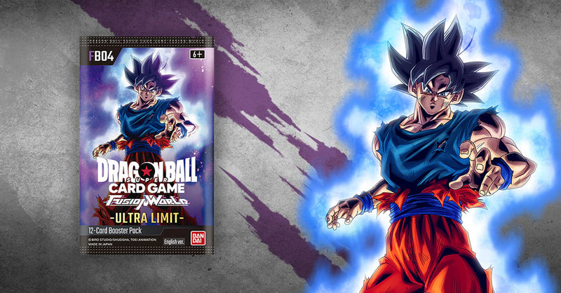 Dragon Ball Super Fusion World: Ultra Limit [FB04] - Booster Pack Dragon Ball Super Sealed Dragon Ball Super