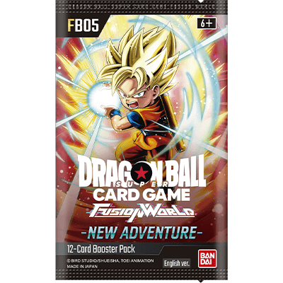 Dragon Ball Super Fusion World: New Adventure [FB05] - Booster Pack Dragon Ball Super Sealed Dragon Ball Super
