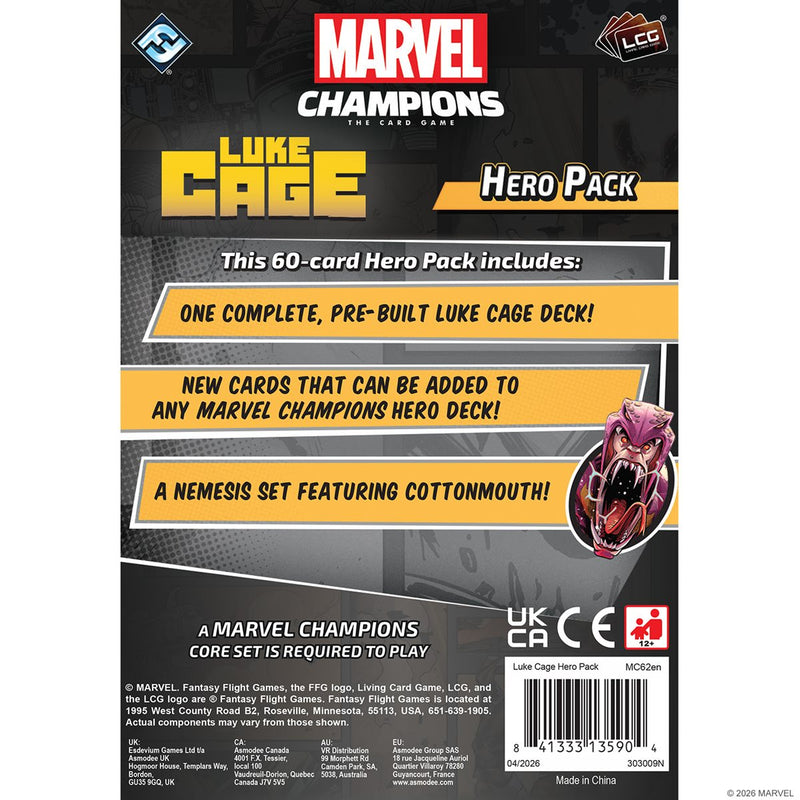 Marvel Champions LCG: Hero Pack - Luke Cage