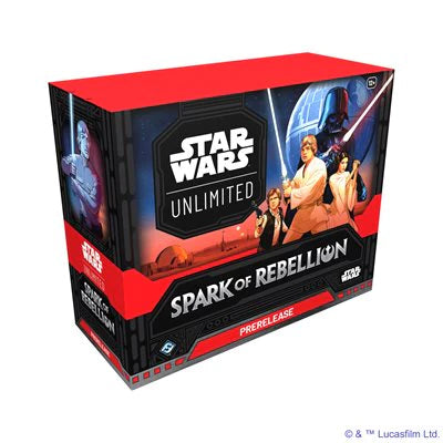 Star Wars: Unlimited Spark of Rebellion - Prerelease Kit Star Wars Unlimited Sealed Fantasy Flight Games   