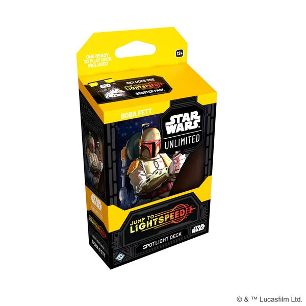 Star Wars: Unlimited: Jump to Lightspeed - Spotlight Deck: Boba Fett nan Fantasy Flight Games