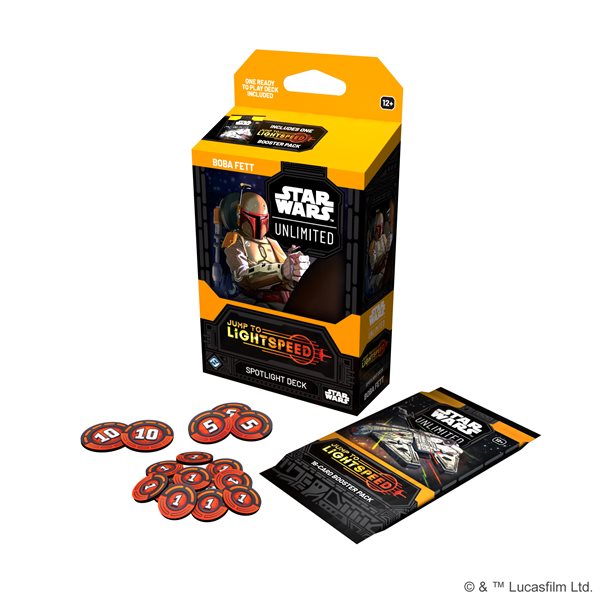 Star Wars: Unlimited: Jump to Lightspeed - Spotlight Deck: Boba Fett nan Fantasy Flight Games