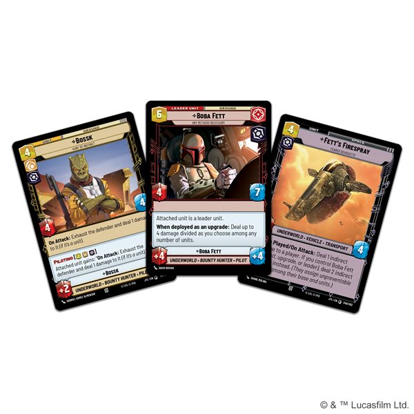 Star Wars: Unlimited: Jump to Lightspeed - Spotlight Deck: Boba Fett nan Fantasy Flight Games
