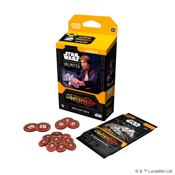 Star Wars: Unlimited: Jump to Lightspeed - Spotlight Deck: Han Solo nan Fantasy Flight Games