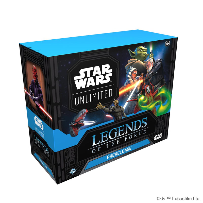 Star Wars: Unlimited Legends of the Force- Prerelease Box Star Wars Unlimited Sealed Fantasy Flight Games