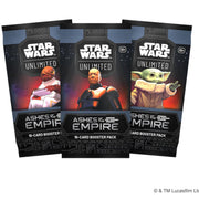 Star Wars Unlimited: Ashes Of The Empire - Draft Booster Box Star Wars Unlimited Sealed Fantasy Flight Games