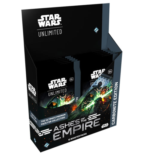 Star Wars Unlimited: Ashes of the Empire - Carbonite Booster Box Star Wars Unlimited Sealed Fantasy Flight Games
