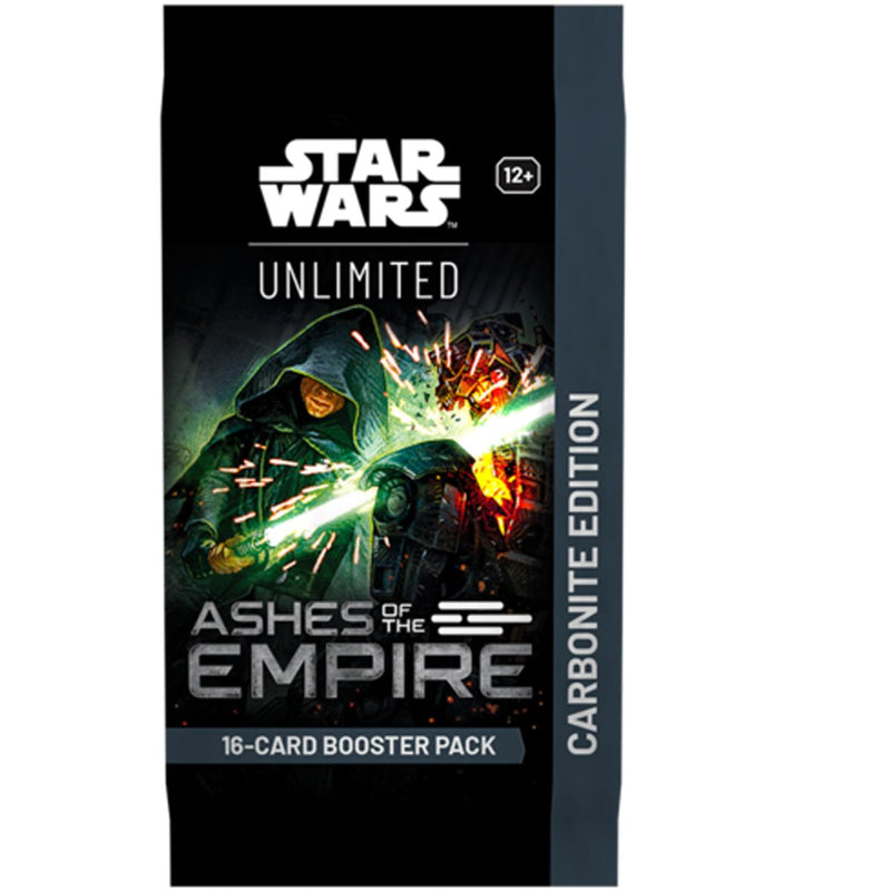Star Wars Unlimited: Ashes of the Empire - Carbonite Booster Box (In Store: July 10 ; Online: July 17) Star Wars Unlimited Sealed Fantasy Flight Games
