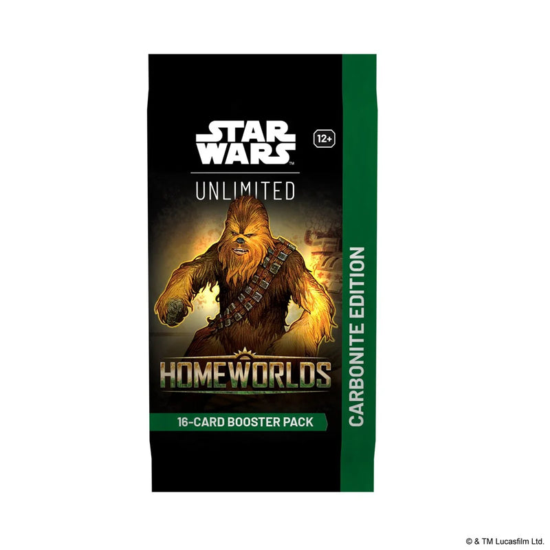 Star Wars Unlimited: Homeworlds - Carbonite Booster Pack