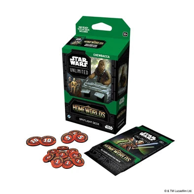Star Wars: Unlimited: Homeworlds - Spotlight Deck: Chewbacca (Release Date: October 2) Star Wars Unlimited Sealed Fantasy Flight Games
