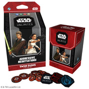 Star Wars: Unlimited: Secrets of Power - Twin Suns Precon Deck: Aggressive Negotiations Star Wars Unlimited Sealed Fantasy Flight Games