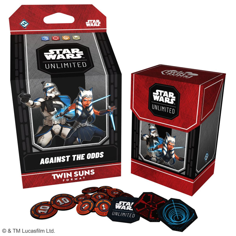 Star Wars: Unlimited: Secrets of Power - Twin Suns Precon Deck: Against the Odds Star Wars Unlimited Sealed Fantasy Flight Games