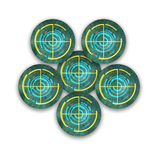 Frontline Gaming: Objective Markers - Graveyard (Yellow) Terrain FLG   