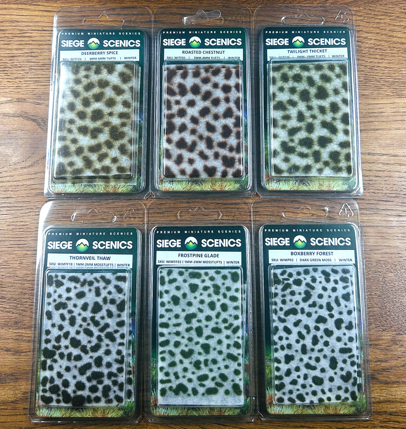 Siege Scenics: The Frostveil Collection Box - Winter Basing Materials Siege Scenics