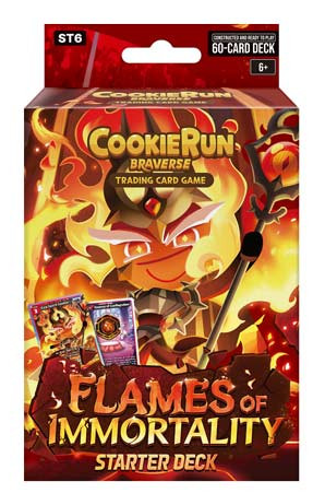 CookieRun Braverse TCG: Flames of Immortality - Legendary Cookie Starter Deck [ST6] CookieRun TCG CookieRun TCG