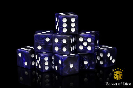 Baron of Dice: "Honorable Dice" 25x16mm Square Corner Dice Dice & Gaming Accessories Baron of Dice