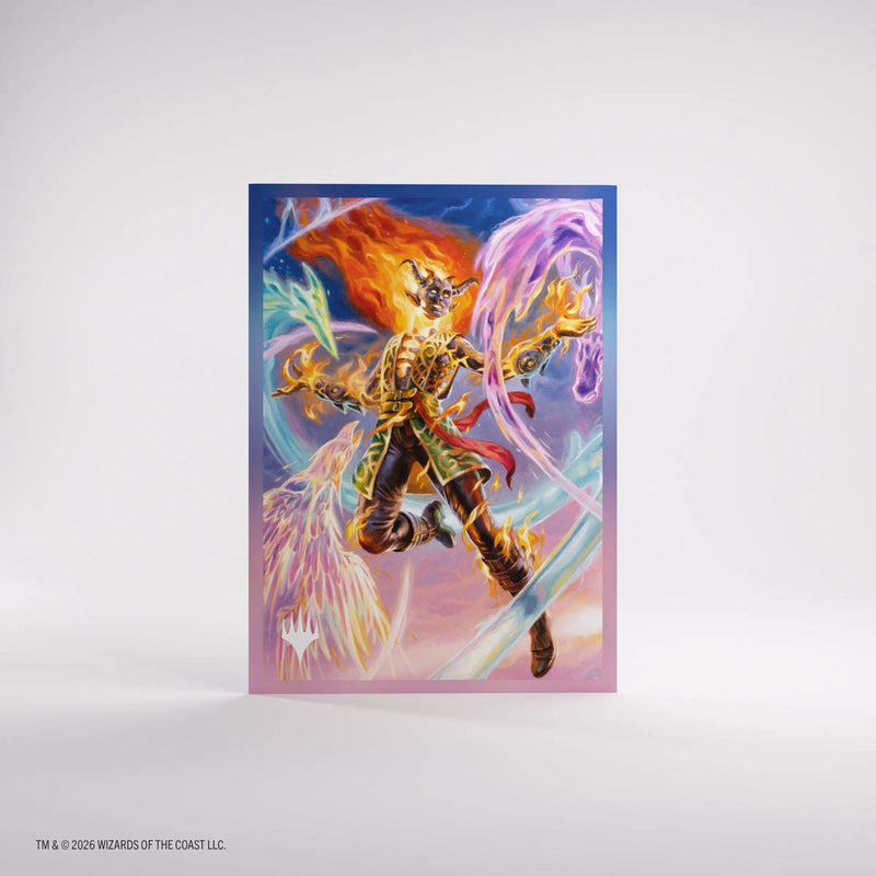 Gamegenic: Premium Art Matte Sleeves - "Ashling, the Limitless" MTG Lorwyn Eclipsed 105Ct Card Sleeves Gamegenic