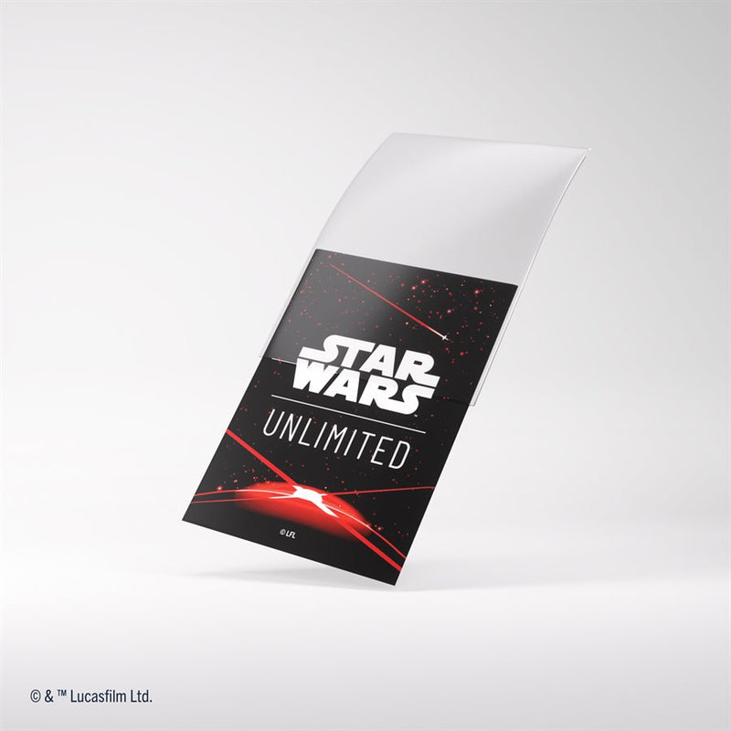 Gamegenic: Double Sleeving Pack - "Space Red" Star Wars: Unlimited 60Ct Card Sleeves Gamegenic