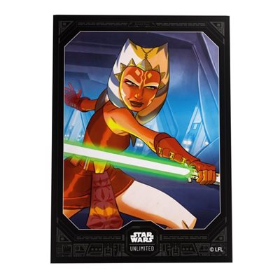 Gamegenic: Art Sleeves - "Ahsoka Tano" Star Wars: Unlimited 60Ct Card Supplies & Accesories Gamegenic   