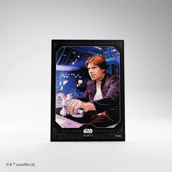 Gamegenic: Art Sleeves - "Han Solo" Star Wars: Unlimited 60Ct Card Sleeves Gamegenic