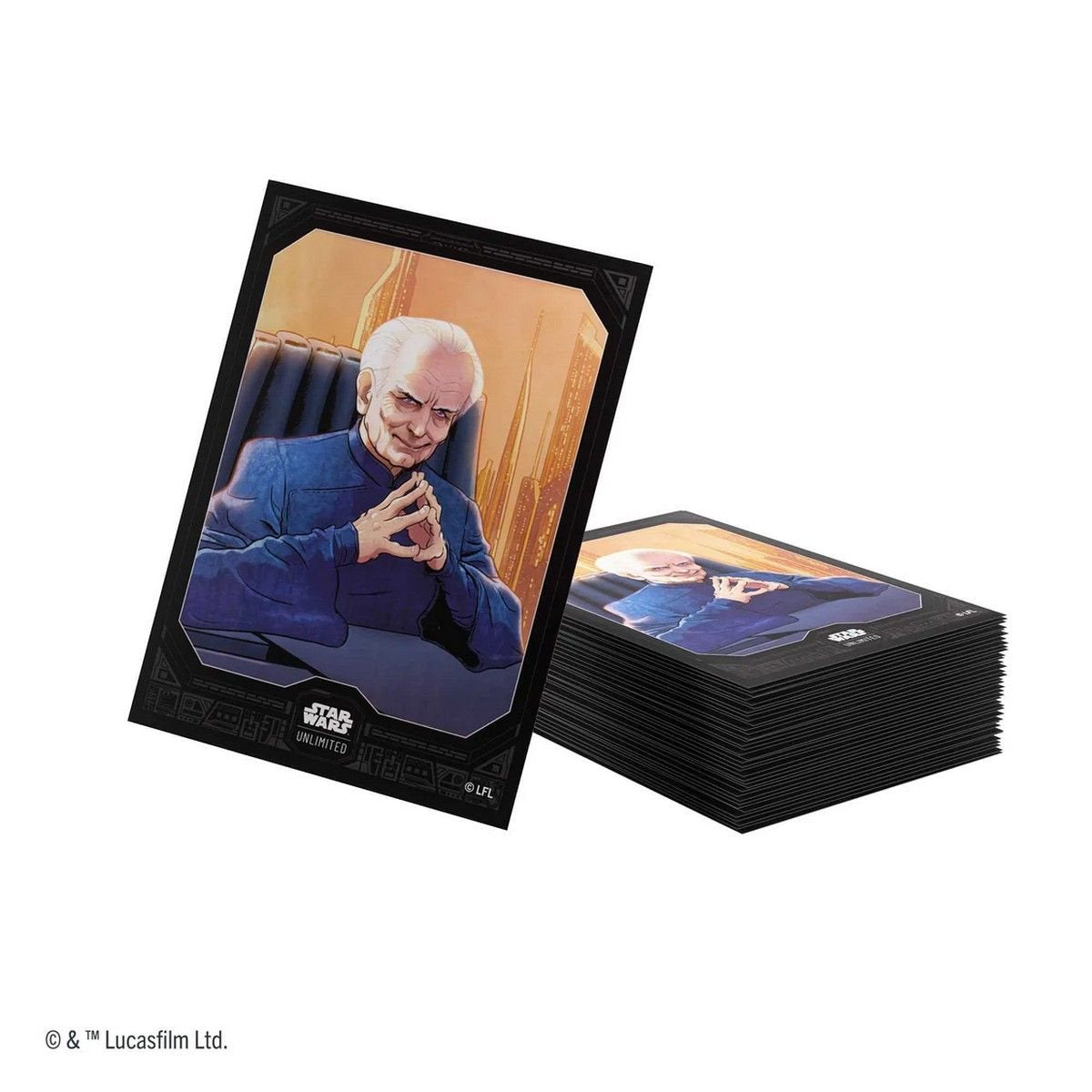 Gamegenic: Art Sleeves - "Chancellor Palpatine" Star Wars: Unlimited 60Ct Card Sleeves Gamegenic