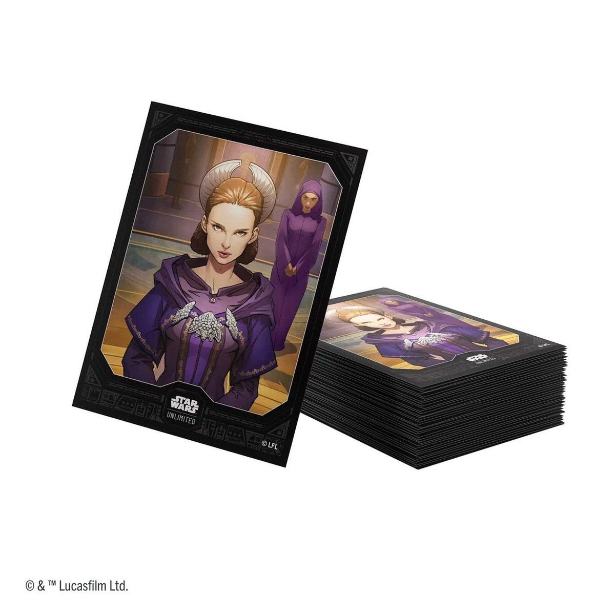 Gamegenic: Art Sleeves - "Padme Amidala" Star Wars: Unlimited 60Ct Card Sleeves Gamegenic
