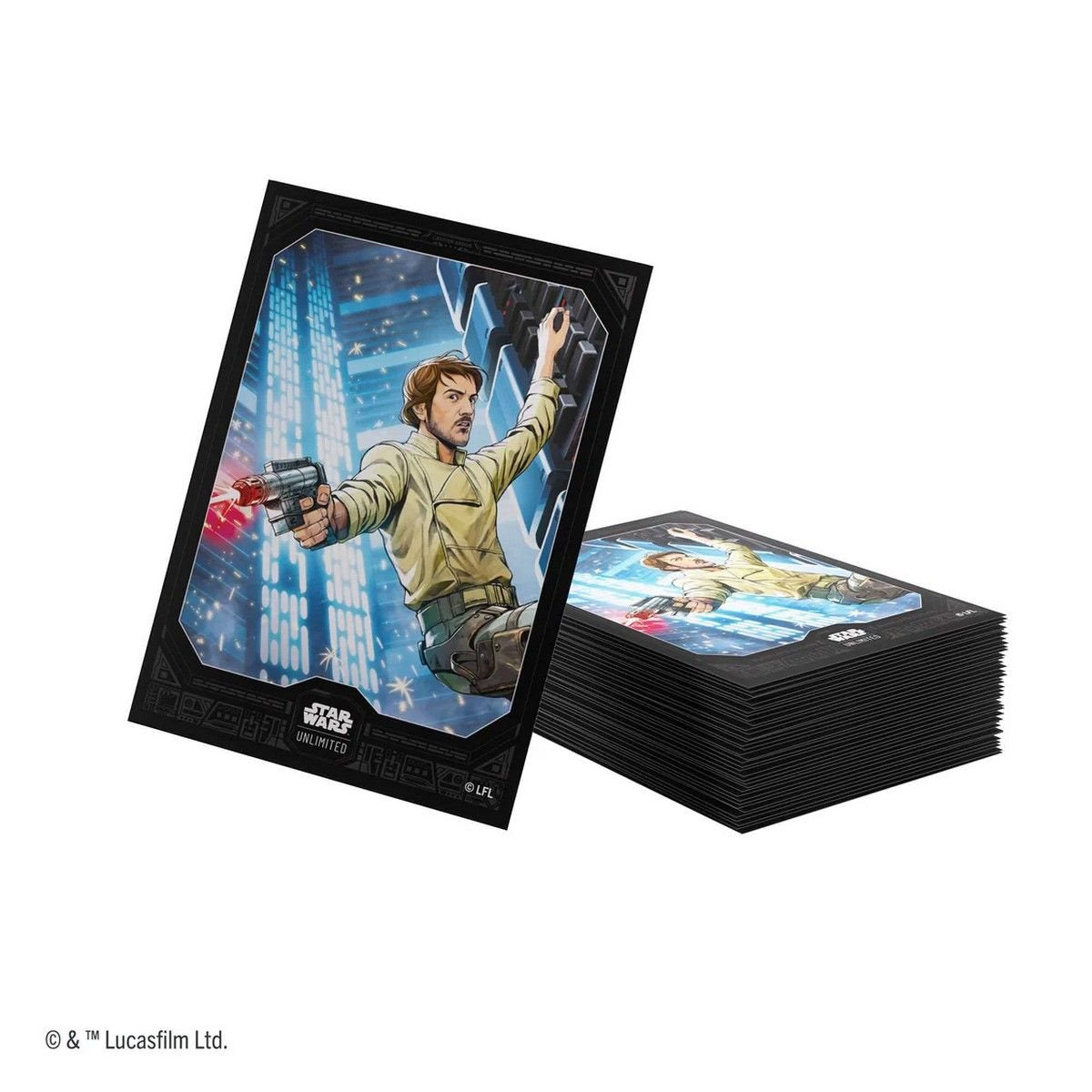 Gamegenic: Art Sleeves - "Cassian Andor" Star Wars: Unlimited 60Ct Card Sleeves Gamegenic