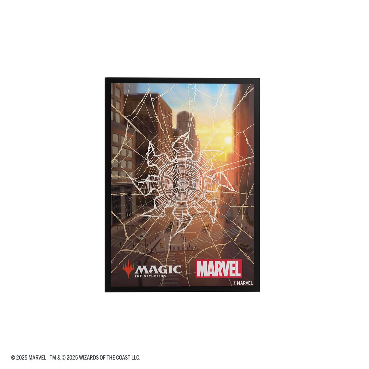 Gamegenic: Premium Art Matte Sleeves - "Plains" MTG Marvel's Spider-Man 105Ct Card Sleeves Gamegenic