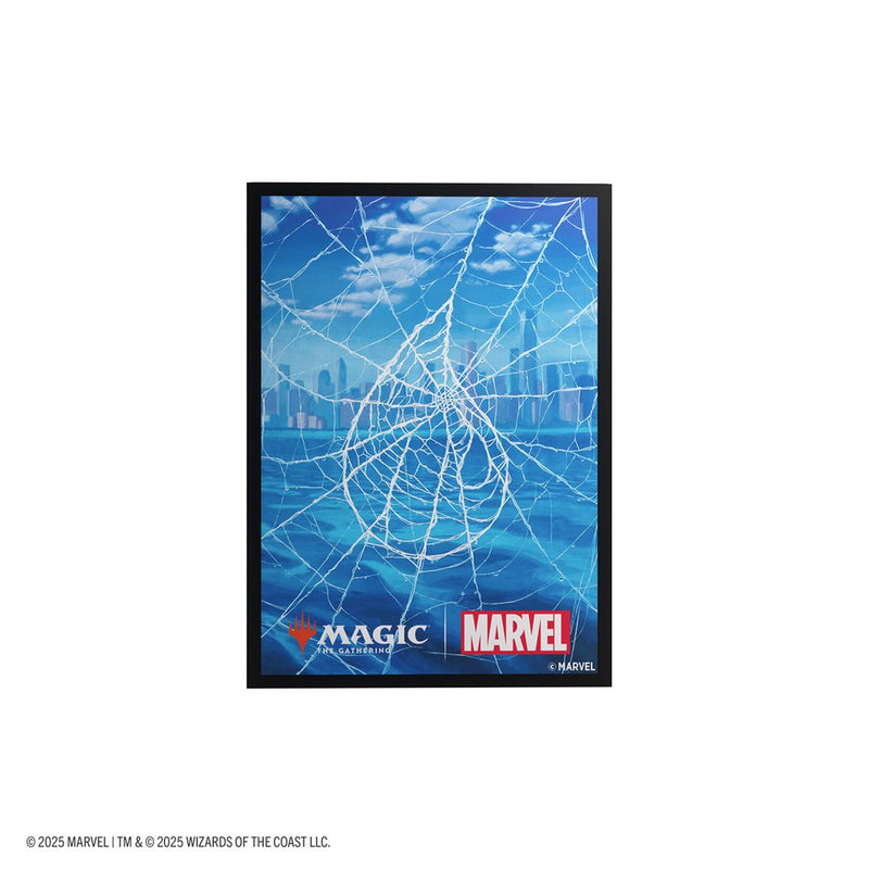 Gamegenic: Premium Art Matte Sleeves - "Island" MTG Marvel's Spider-Man 105Ct Card Sleeves Gamegenic