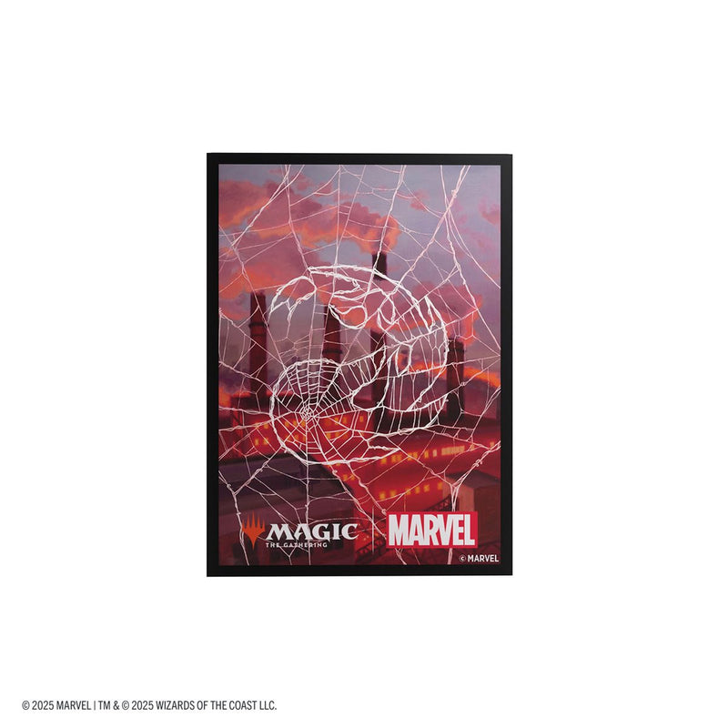Gamegenic: Premium Art Matte Sleeves - "Mountain" MTG Marvel's Spider-Man 105Ct Card Sleeves Gamegenic