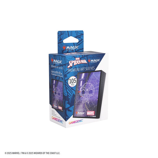 Gamegenic: Premium Art Matte Sleeves - "Swamp" MTG Marvel's Spider-Man 105Ct Card Sleeves Gamegenic