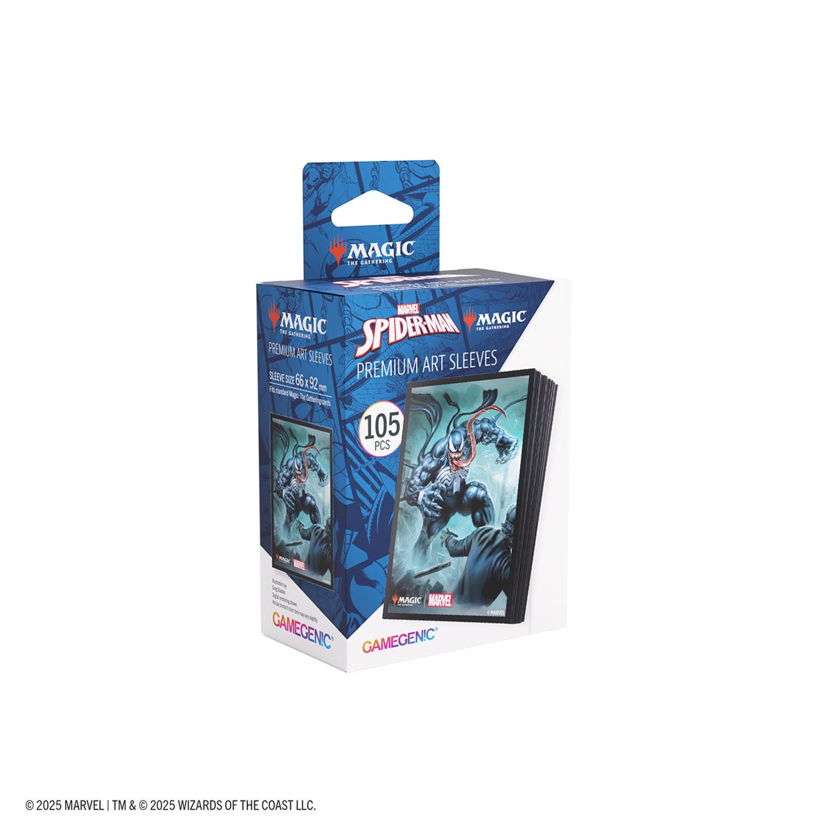 Gamegenic: Premium Art Matte Sleeves - "Venom" MTG Marvel's Spider-Man   Taps Games