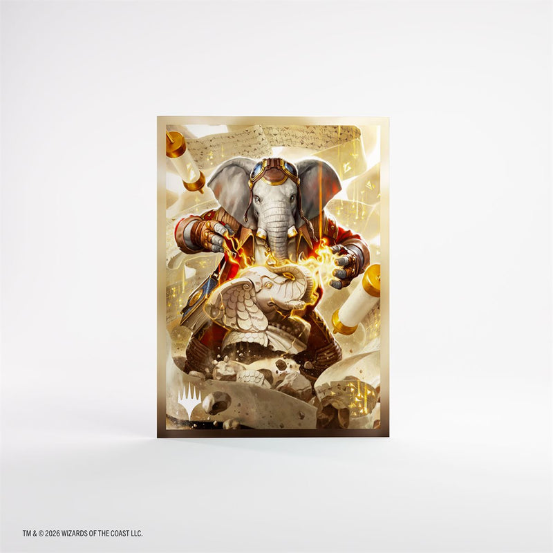 Gamegenic: Premium Art Matte Sleeves - "Quintorius, History Chaser" MTG Secrets of Strixhaven 105Ct Card Sleeves Gamegenic