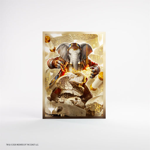 Gamegenic: Premium Art Matte Sleeves - "Quintorius, History Chaser" MTG Secrets of Strixhaven 105Ct Card Sleeves Gamegenic