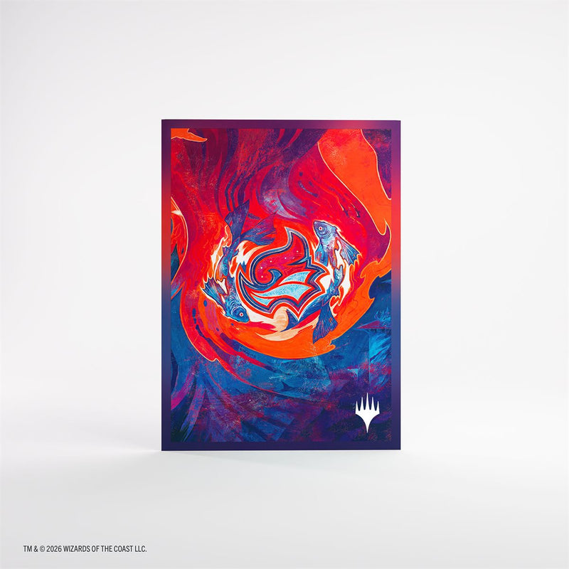 Gamegenic: Premium Art Matte Sleeves - "Prismari" MTG Secrets of Strixhaven 105Ct Card Sleeves Gamegenic