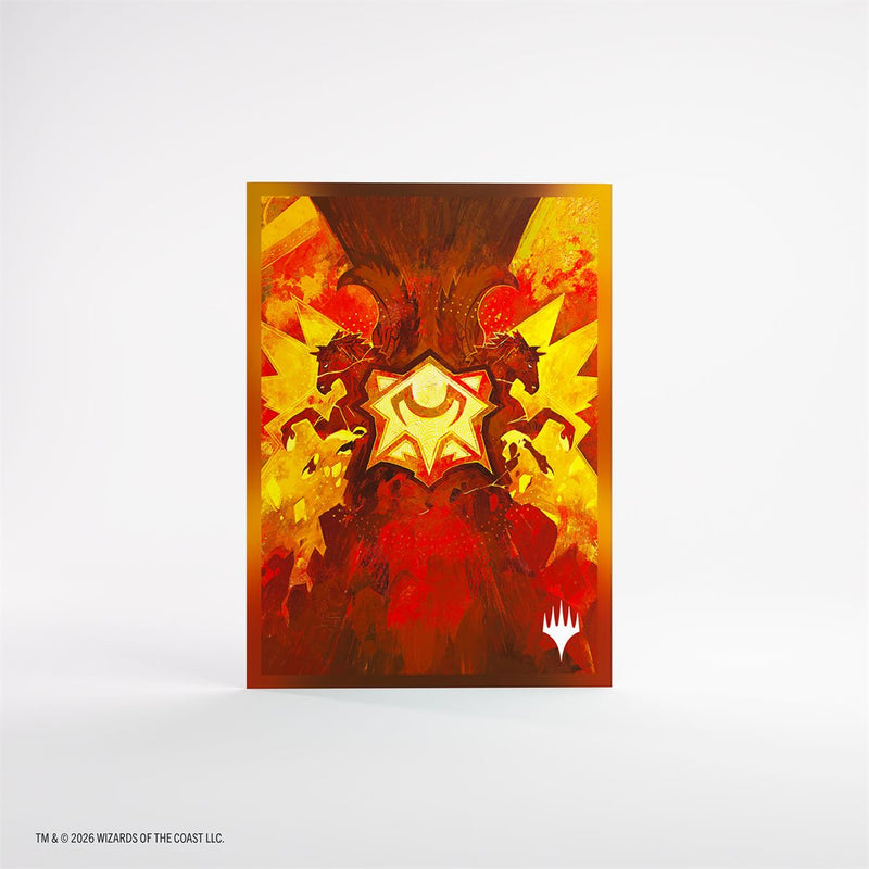 Gamegenic: Premium Art Matte Sleeves - "Lorehold" MTG Secrets of Strixhaven 105Ct Card Sleeves Gamegenic