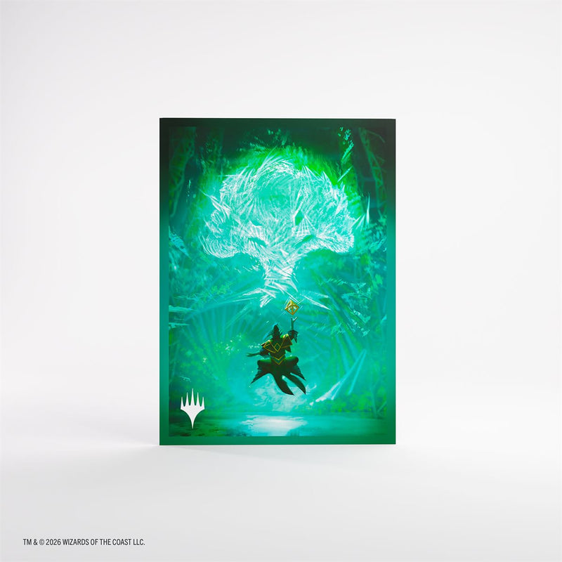 Gamegenic: Premium Art Matte Sleeves - "Forest" MTG Secrets of Strixhaven 105Ct Card Sleeves Gamegenic