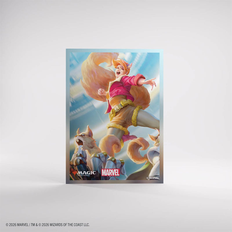 Gamegenic: Premium Art Matte Sleeves - "Go Nuts!" MTG Marvel Super Heroes 105Ct Card Sleeves Gamegenic