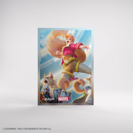 Gamegenic: Premium Art Matte Sleeves - "Go Nuts!" MTG Marvel Super Heroes 105Ct Card Sleeves Gamegenic