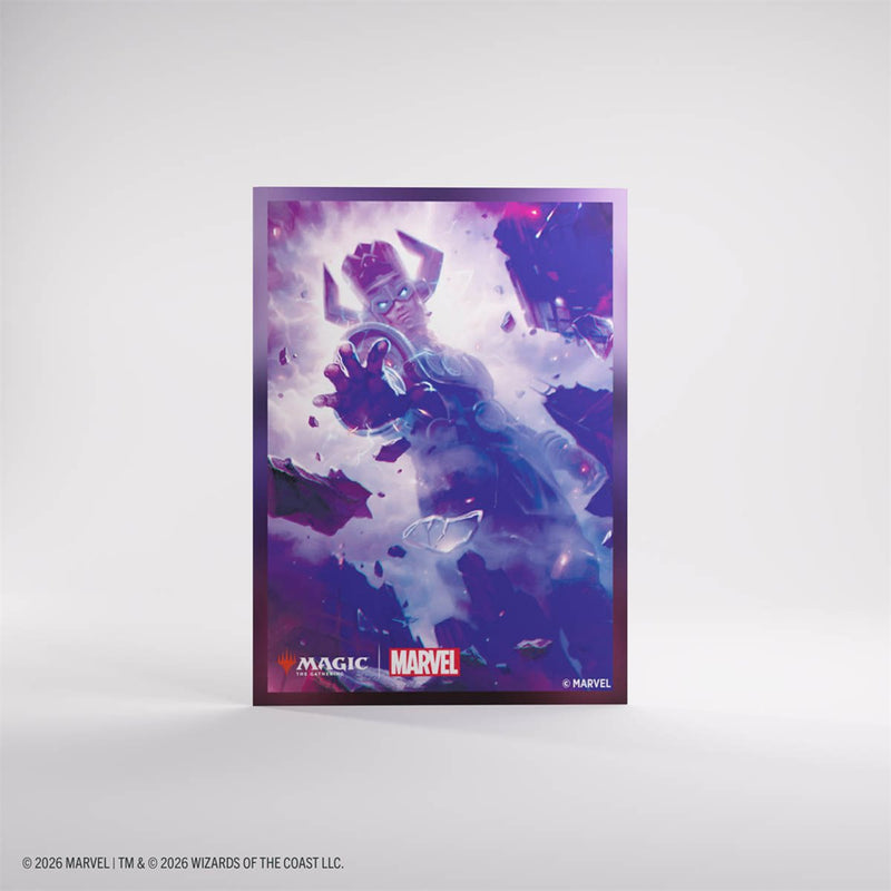 Gamegenic: Premium Art Matte Sleeves - "Galactus Token" MTG Marvel Super Heroes 105Ct Card Sleeves Gamegenic