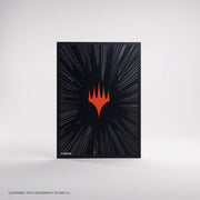 Gamegenic: Premium Double Sleeving Pack - "Black Comic Burst" MTG Marvel Super Heroes 105Ct Card Sleeves Gamegenic