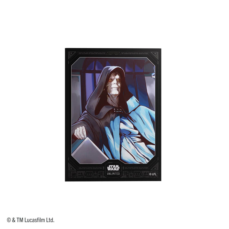 Gamegenic: Art Sleeves - "Emperor Palpatine" Star Wars: Unlimited 60Ct